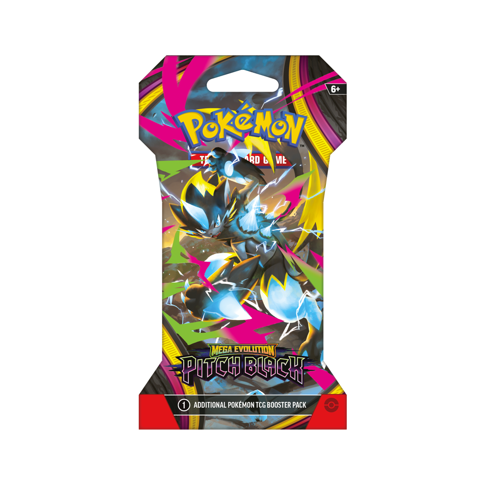 Pitch Black Sleeved Booster Pack